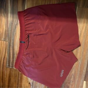 Janji AFO Running Shorts Men’s XL Red Performance Athletic Lightweight (0534)